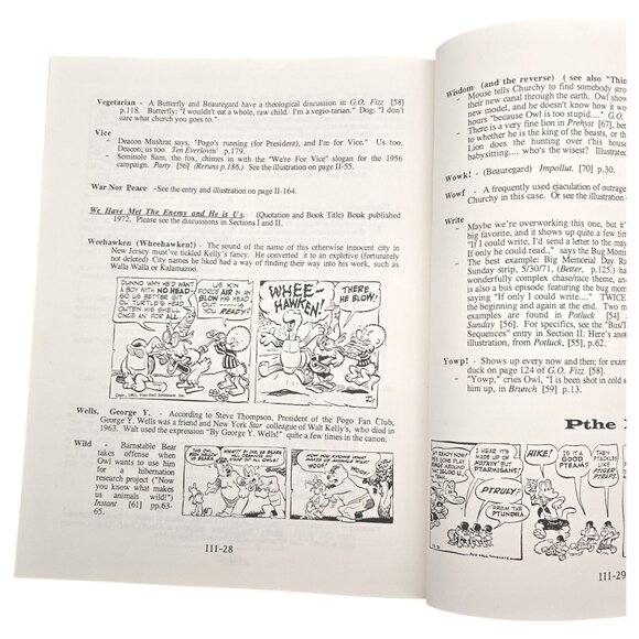 Vtg The Pogopedia Codex Walt Kelly Pogo Works Comics Beagle Tafflin Lauer RARE - Picture 13 of 16